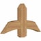 Ekena Millwork Bellingham Timber Gable Bracket, Western Red Cedar, 36"W x 19"H x 3 1/2"D x 5 1/2"F, 13/12 Pitch GBW036X19X0406BEL00SWR - alternate 3